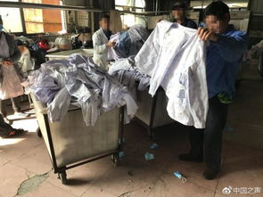 再访三甲医院洗涤厂 带血衣物与普通布草堆叠，除四害服务形同虚设